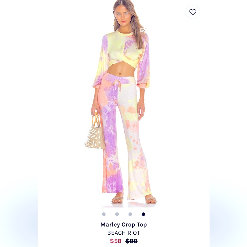 Beach Riot Marley and Riot Tie Dyed Neon Set